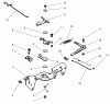 Toro 73471 (518xi) - 518xi Garden Tractor, 2000 (200000001-200999999) Listas de piezas de repuesto y dibujos GROUP 9-ENGINE CONTROLS (MODEL 73471 ONLY)