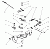 Toro 73471 (518xi) - 518xi Garden Tractor, 2000 (200000001-200999999) Listas de piezas de repuesto y dibujos GROUP 9-ENGINE CONTROLS (MODELS 73542 & 73570)