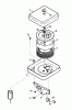 Toro 73501 (520-H) - 520-H Garden Tractor, 1993 (39000001-39999999) Spareparts AIR CLEANER