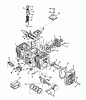 Toro 73501 (520-H) - 520-H Garden Tractor, 1993 (39000001-39999999) Spareparts ENGINE CYLINDER BLOCK