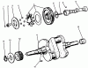 Toro 73501 (520-H) - 520-H Garden Tractor, 1995 (59002869-59002946) Listas de piezas de repuesto y dibujos CAMSHAFT & CRANKSHAFT