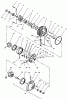 Toro 73502 (520-H) - 520-H Garden Tractor, 1996 (6900001-6999999) Listas de piezas de repuesto y dibujos EATON HYDROSTATIC TRANSMISSION #110-062