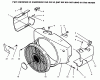 Toro 73502 (520-H) - 520-H Garden Tractor, 1996 (6900001-6999999) Listas de piezas de repuesto y dibujos ENGINE HOUSING