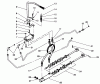 Toro 73520 (520-H) - 520-H Garden Tractor, 1994 (4900001-4999999) Listas de piezas de repuesto y dibujos HYDRAULIC SYSTEM