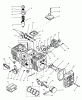 Toro 73520 (520-H) - 520-H Garden Tractor, 1995 (5900001-5900177) Listas de piezas de repuesto y dibujos ENGINE CYLINDER BLOCK