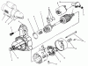 Toro 73520 (520-H) - 520-H Garden Tractor, 1995 (5900001-5900177) Listas de piezas de repuesto y dibujos STARTER