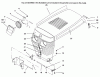 Toro 73521 (520-H) - 520-H Garden Tractor, 1996 (6900001-6999999) Listas de piezas de repuesto y dibujos HOOD ASSEMBLY