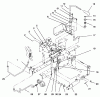 Toro 73521 (520-H) - 520-H Garden Tractor, 1996 (6900001-6999999) Listas de piezas de repuesto y dibujos HYDRAULIC LIFT SYSTEM #1