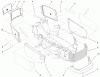 Toro 73545 (520Lxi) - 520Lxi Garden Tractor, 1998 (8900001-8999999) Listas de piezas de repuesto y dibujos GRILLE AND SIDE PANEL ASSEMBLY