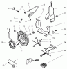Toro 73547 (520Lxi) - 520Lxi Garden Tractor, 2000 (200000001-200000241) Spareparts ELECTRICAL COMPONENTS ASSEMBLY