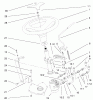 Toro 73547 (520Lxi) - 520Lxi Garden Tractor, 1999 (9900001-9999999) Listas de piezas de repuesto y dibujos POWER STEERING & TILT ASSEMBLY