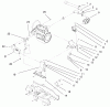 Toro 73550 (523Dxi) - 523Dxi Garden Tractor, 1998 (8900001-8999999) Listas de piezas de repuesto y dibujos LIQUID COOLED DIESEL ENGINE ASSEMBLY #3