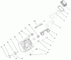Toro 73561 (522xi) - 522xi Garden Tractor, 2000 (200000001-200000200) Listas de piezas de repuesto y dibujos DASH ASSEMBLY