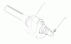 Toro 73561 (550) - 550 Garden Tractor, 2005 (250000001-250999999) Spareparts CRANKSHAFT ASSEMBLY KOHLER CH22S-66545