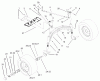 Toro 73570 (520xi) - 520xi Garden Tractor, 2003 (230000001-230999999) Listas de piezas de repuesto y dibujos TIE ROD, SPINDLE AND FRONT AXLE ASSEMBLY