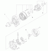 Toro 73590 (523Dxi) - 523Dxi Garden Tractor, 2001 (210000001-210999999) Listas de piezas de repuesto y dibujos ENGINE ASSEMBLY #14