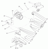 Toro 73590 (523Dxi) - 523Dxi Garden Tractor, 2001 (210000001-210999999) Listas de piezas de repuesto y dibujos LIQUID COOLED DIESEL ENGINE ASSEMBLY #3