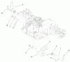 Toro 74573 (DH 200) - DH 200 Lawn Tractor, 2009 (290000001-290000480) Listas de piezas de repuesto y dibujos CONTROL SHAFT ASSEMBLY TRANSMISSION ASSEMBLY NO. 114-3155