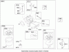 Toro 74573 (DH 200) - DH 200 Lawn Tractor, 2009 (290000481-290999999) Spareparts CARBURETOR ASSEMBLY (NIKKI) BRIGGS AND STRATTON MODEL 31A607-0117-E1
