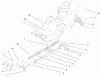 Toro 77104 (16-38H) - 16-38H Lawn Tractor, 2000 (200000001-200999999) Listas de piezas de repuesto y dibujos FRAME & BODY ASSEMBLY