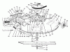 Toro 70142 (12-32) - 12-32 Rear Engine Rider, 1995 (59000001-59999999) Spareparts MOWER ASSEMBLY-RECYCLER