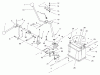 Toro 70171 (12-32) - 12-32 Rear Engine Rider, 2001 (210000001-210999999) Spareparts TRANSMISSION LINKAGE ASSEMBLY