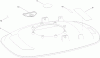 Toro 02600 - HoverPro 400 Mower, 2012 (SN 312000001-312999999) Spareparts DECAL ASSEMBLY
