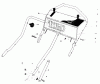 Toro 10502 - 21" Rear Bagging Lawnmower, 1981 (1000001-1999999) Spareparts HANDLE ASSEMBLY
