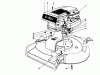 Toro 16035 - Whirlwind II Lawnmower, 1977 (7000001-7999999) Spareparts ENGINE ASSEMBLY MODEL 16264
