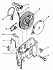 Toro 16165 - Lawnmower, 1984 (4000001-4999999) Spareparts REWIND STARTER NO. 590531