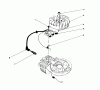 Toro 16202C - Lawnmower, 1986 (6000001-6999999) Spareparts FLYWHEEL & MAGNETO ASSEMBLY