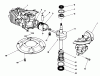 Toro 16202C - Lawnmower, 1987 (7000001-7999999) Spareparts CRANKSHAFT ASSEMBLY (ENGINE NO. 47PG6)