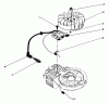 Toro 16202C - Lawnmower, 1987 (7000001-7999999) Spareparts FLYWHEEL & MAGNETO ASSEMBLY (ENGINE NO. 47PG6)
