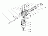 Toro 16212 - Lawnmower, 1990 (0000001-0999999) Spareparts CARBURETOR ASSEMBLY (MODEL NO. 47PK9)