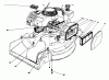 Toro 16212 - Lawnmower, 1990 (0000001-0999999) Spareparts ENGINE ASSEMBLY