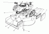 Toro 16212B - Lawnmower, 1992 (2000001-2999999) Spareparts ENGINE ASSEMBLY