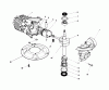 Toro 16212B - Lawnmower, 1993 (39000001-39999999) Spareparts CRANK SHAFT ASSEMBLY (MODEL NO. 47PN2-1)