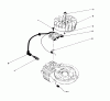 Toro 16212C - Lawnmower, 1986 (6000001-6999999) Spareparts FLYWHEEL & MAGNETO ASSEMBLY