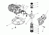Toro 16212C - Lawnmower, 1987 (7000001-7999999) Spareparts CRANKSHAFT ASSEMBLY (MODEL NO. 47PG6)
