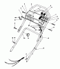 Toro 16212C - Lawnmower, 1987 (7000001-7999999) Spareparts HANDLE ASSEMBLY