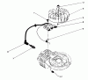Toro 16212C - Lawnmower, 1987 (7000001-7999999) Spareparts IGNITION ASSEMBLY (MODEL NO. 47PG6)