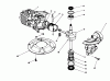 Toro 16212C - Lawnmower, 1988 (8000001-8999999) Spareparts CRANKSHAFT ASSEMBLY (MODEL NO. 47PH-7)