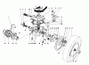 Toro 16212CG - Lawnmower, 1989 (9000001-9999999) Spareparts GEAR CASE ASSEMBLY