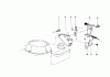 Toro 16212WG - Lawnmower, 1990 (0000001-0999999) Spareparts BRAKE ASSEMBLY