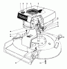 Toro 16320 - Lawnmower, 1982 (2000001-2999999) Spareparts ENGINE ASSEMBLY