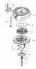 Toro 16340C - Lawnmower, 1987 (7000001-7999999) Spareparts REWIND STARTER N0. 590635