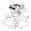 Toro 16370 - Whirlwind II Lawnmower, 1979 (9000001-9999999) Spareparts ENGINE ASSEMBLY MODEL 16390