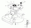 Toro 16380 - Whirlwind II Lawnmower, 1980 (0000001-0999999) Spareparts ENGINE ASSEMBLY