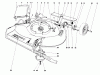 Toro 16380 - Whirlwind II Lawnmower, 1980 (0000001-0999999) Spareparts HOUSING ASSEMBLY