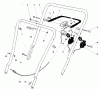 Toro 16401 - Side Discharge Mower, 1994 (4900001-4999999) Spareparts HANDLE ASSEMBLY